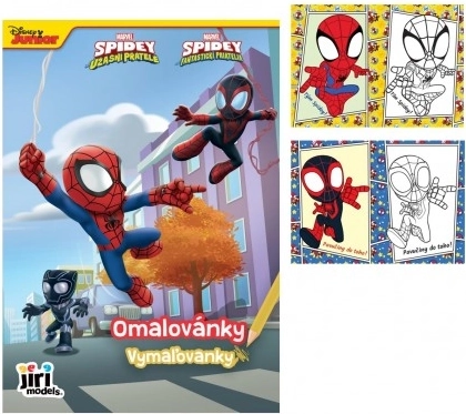 Värviraamat SPIDEY A5 15 × 21 cm