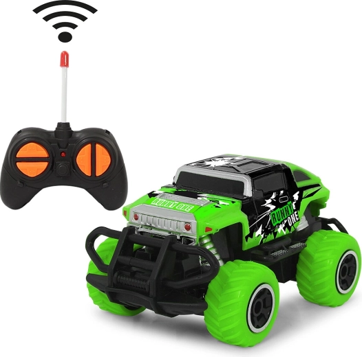 JAMARA Runny One kaugjuhtimisega monster truck 1:43 roheline 27 MHz
