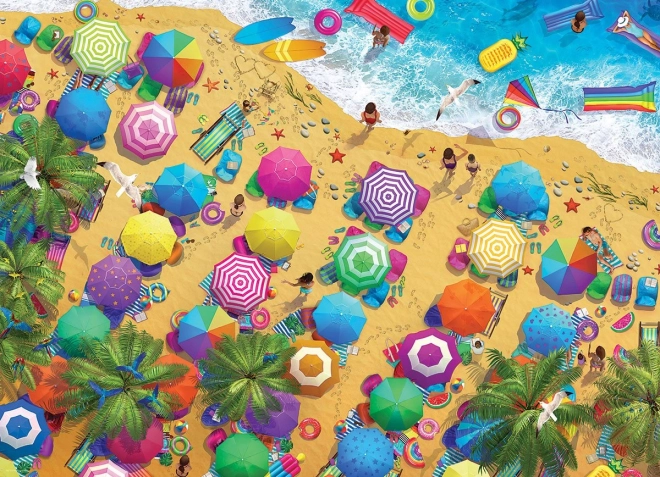 Puzzle Lõbu rannas EUROGRAPHICS 1000 tükki
