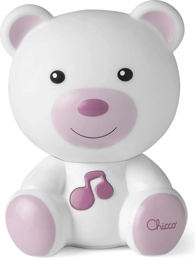 Chicco öölamp muusikaga Karuke roosa