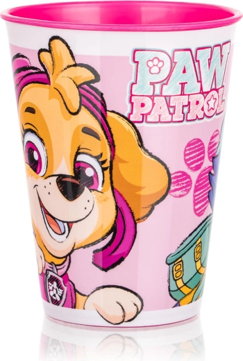 Plastic cup 260 ml PATROLA GIRL