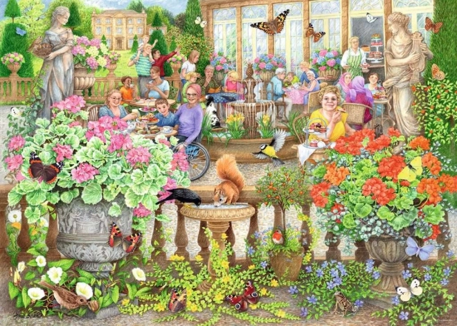 Ravensburger Puzzle Café in the Orangery 1000 Pieces