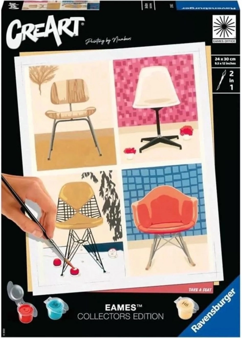 Creart – numbrite järgi maalimine Eames: Take a Seat