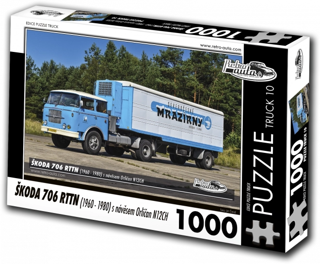 Retro-autode pusle Škoda 706 RTTN haagisega Orličan N12CH, 1000 tükki