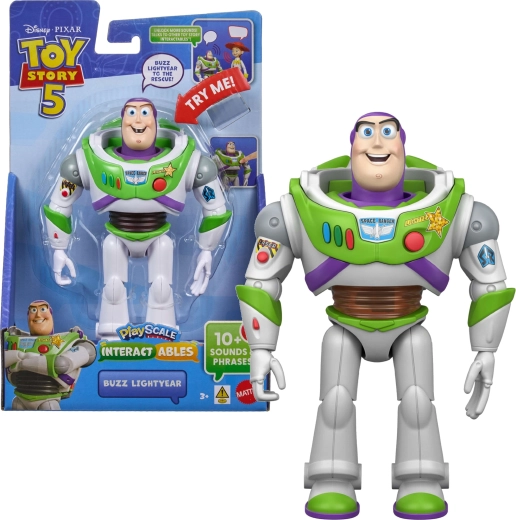Mattel Disney Toy Story interaktiivne figuur Buzz Lightyear 18 cm (EN)