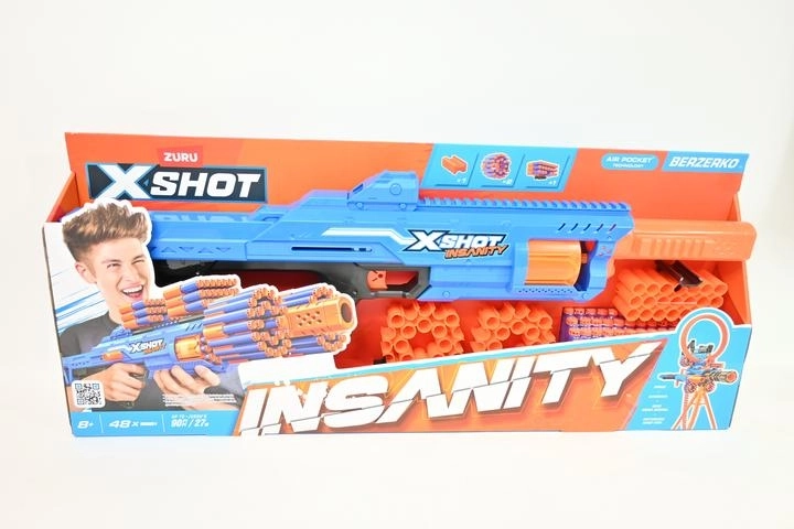 ZURU X-Shot Insanity Berzerko vahtnoolepüstol