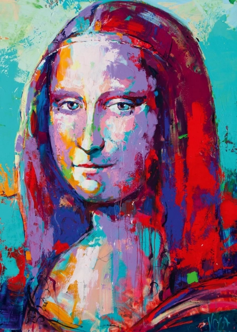 Mona Lisa 1000-Piece Puzzle – VOKA (HEYE)