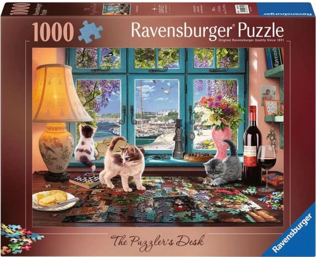 Ravensburgeri puslelaud puslesõpradele (1000 tükki)