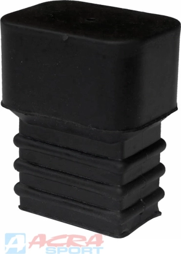 ACRA rubber square hockey stick end cap - 1 piece
