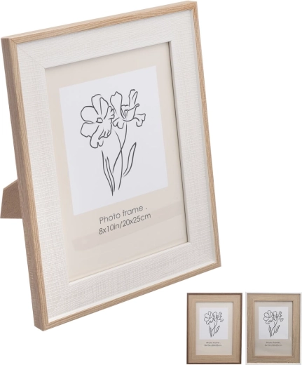 Wooden photo frame 25 × 30 cm (3 variants)