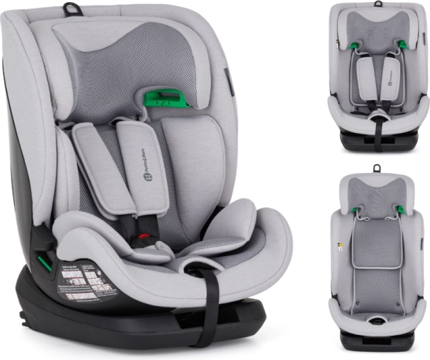 Petite&Mars turvatool Prime Pro i-Size gentle grey air 76–150 cm (9–36 kg)