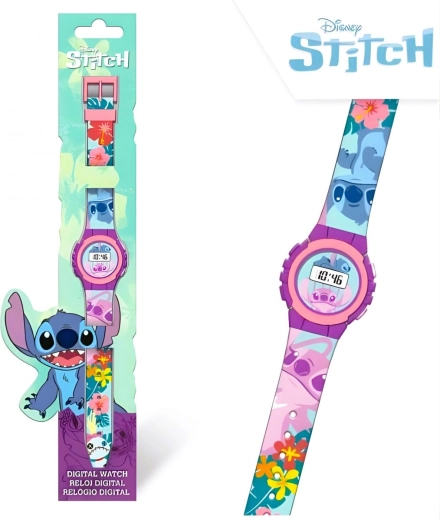 Digitaalsed silikoonist käekellad Lilo ja Stitch – 1 tk