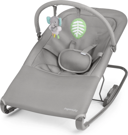 Ingenuity Nestlé Grey rocking bouncer with vibrations