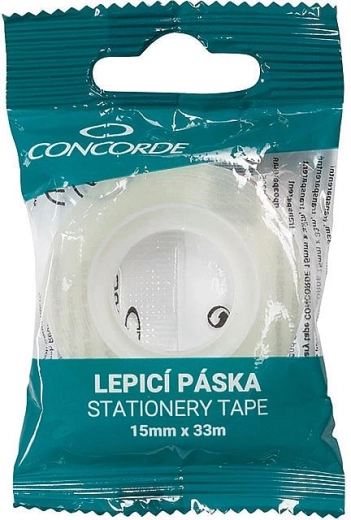 Läbipaistev kleeplint Concorde 15 mm × 33 m