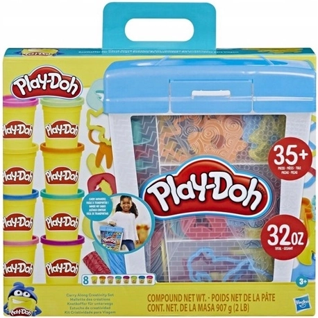 Creative PLAY-DOH Case with Modeling Compound and Accessories