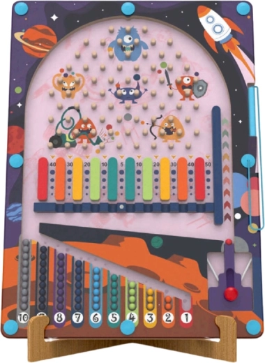 2Kids Toys Magnetic Pinball Space 2-in-1