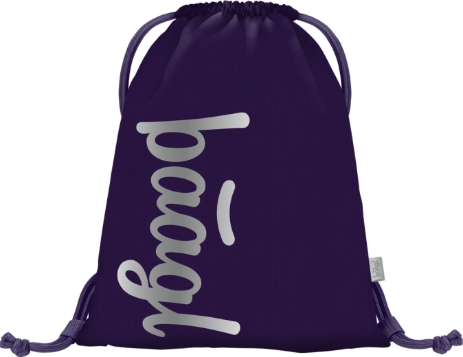 BAAGL Plum Sports Drawstring Bag