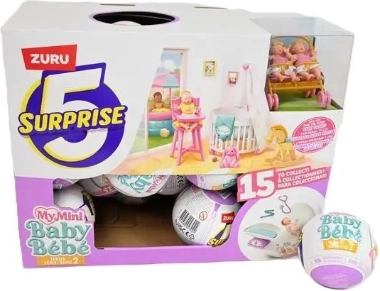 ZURU My Mini Baby 2. seeria üllatuskapsel – 1 tk