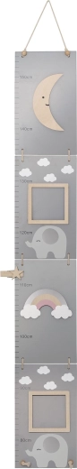 Jabadabado children's wall growth chart elephant