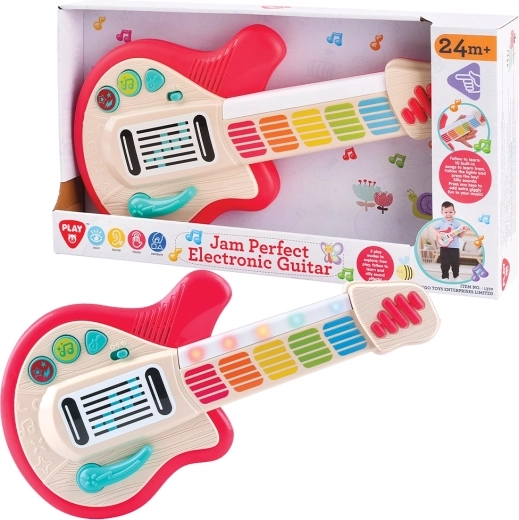 PLAYGO Jam Perfect Battery-Powered Electronic Guitar