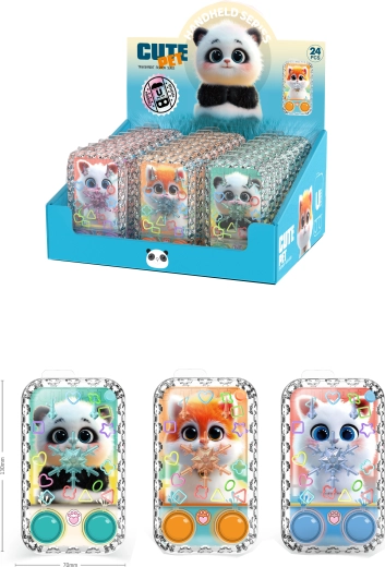 Water Game Cute Pet – pocket toy with balls, multiple designs