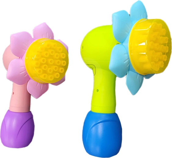Bubble Maker Flower – automatic bubble gun, mixed colors