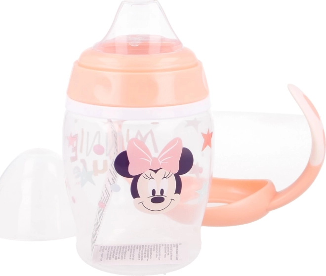 Kõrvade ja silikoonist nokaga tass Minnie 270 ml