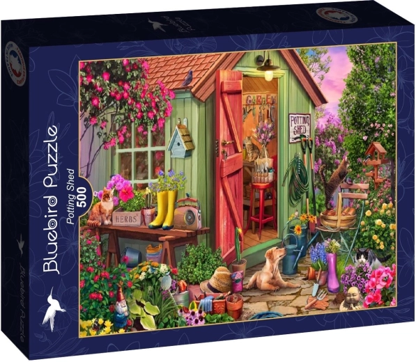 Bluebird puzzle Garden House 500 pieces