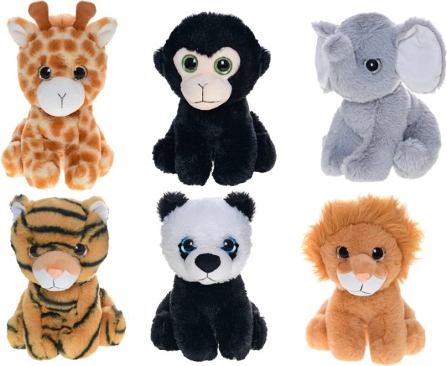 Safari plüüsloom suurte silmadega 15 cm