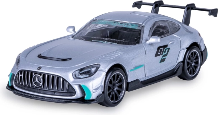 Metallist Mercedes-AMG GT2 mudel mõõtkavas 1:43, hõbedane