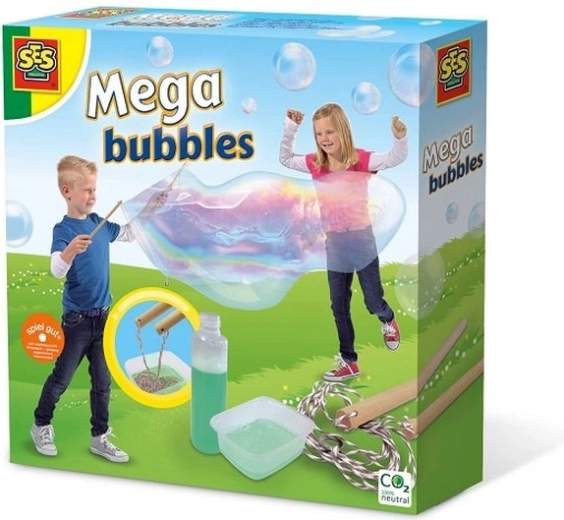 SES mega mullid – hiiglaslike seebimullide komplekt