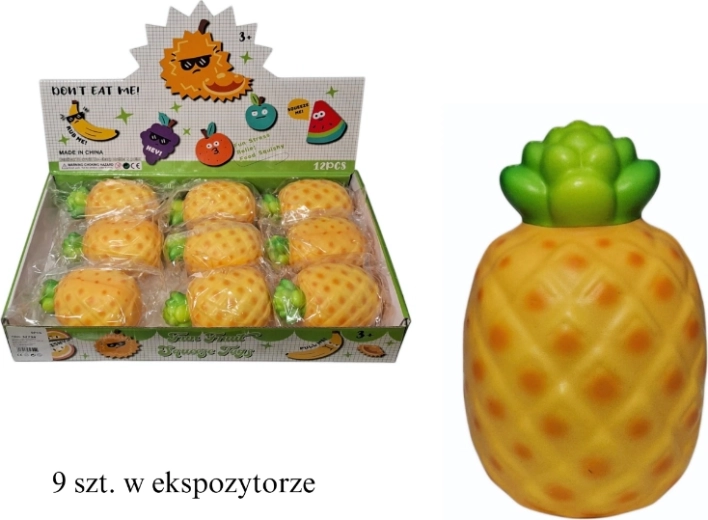 Anti-stress squishy pineapple - 1 piece