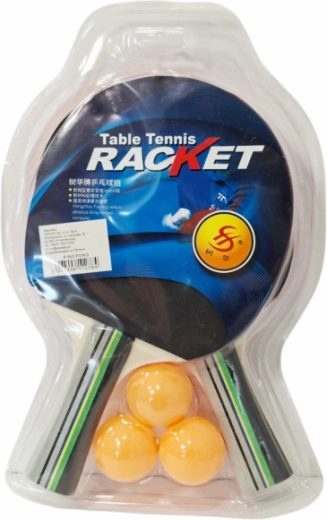 Table Tennis Paddle Set with Balls
