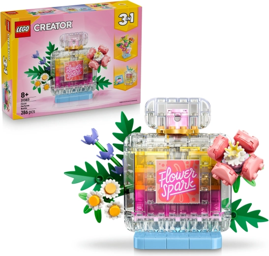 LEGO Creator 3-in-1 Floral Perfume Bottle