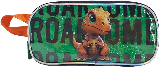 Dinosaurusekujuline koolipinal 23 cm