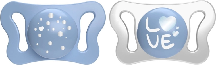 Chicco Physioforma Micro silikoonist lutt 0–2 kuud poistele 2 tk