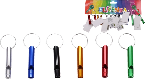 Võtmehoidja värvilise viletükiga 4,5 cm
