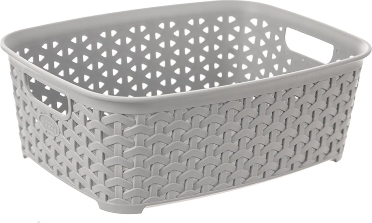 Plastikust hoiukorv rotangilookiga Hobby hall 26 × 19 × 9 cm