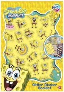 SpongeBobi kleepsuvihik – sädelevad kleepsud (8 lehte)
