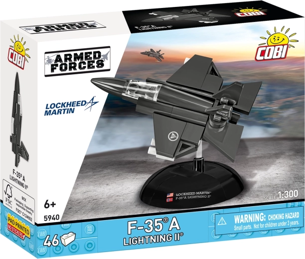 Cobi Armed Forces F-35A Lightning II Norra õhuvägi 1:300 (46 osa)