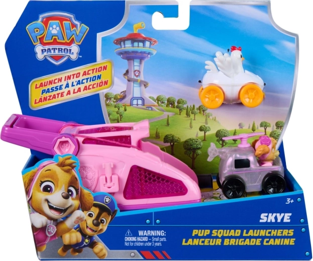 PAW Patrol Skye Launcher – set with mini cars