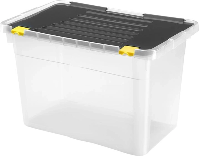 HEIDRUN Plastic Storage Box with Lid 54 l