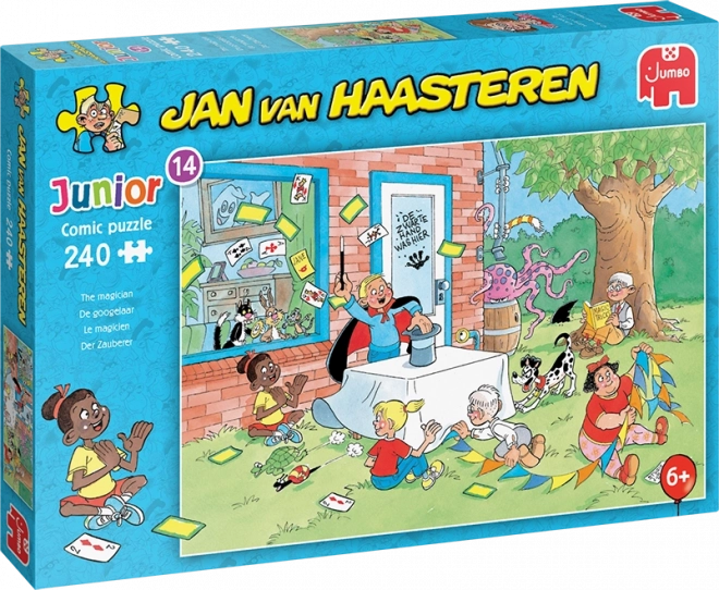 Pusle JUMBO Jan van Haasteren Junior: Mustkunstnik 240 tükki