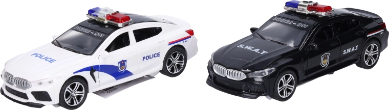 Politseiauto tulede ja helidega 15 cm