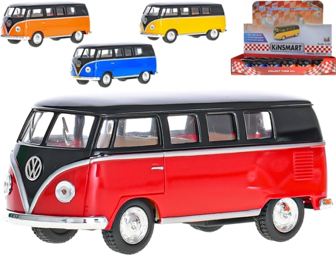 Volkswagen Classical 1962 metallist bussimudel 1:32