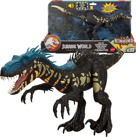 Mattel Jurassic World Reimagined interaktiivne dinosaurusfiguur Indoraptor 35 cm