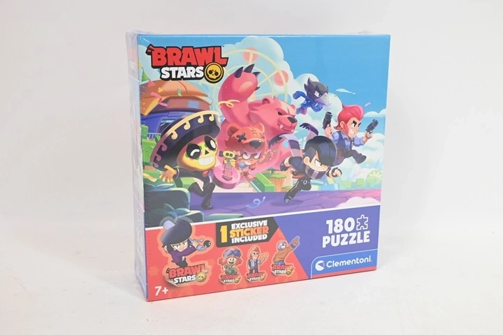 Clementoni laste pusle Brawl Stars 180 tükki ruudukujulises karbis