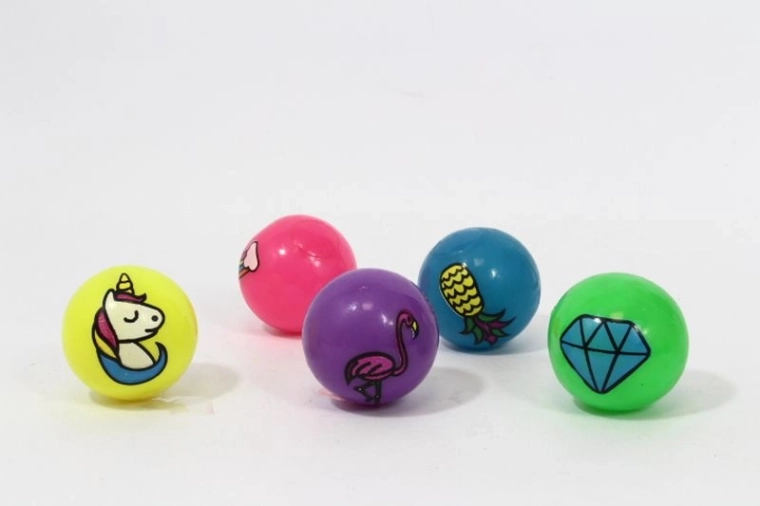 Helendav lõbus pall 5,5 cm (pakis 12 tk)