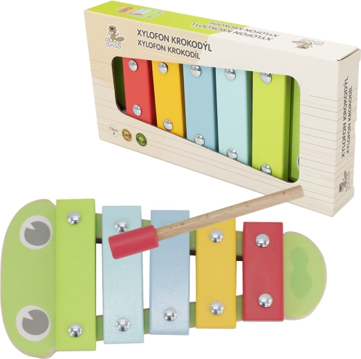 Babu kids’ xylophone crocodile