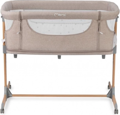 3 ühes võrevoodi ja voodi kõrvale paigaldatav häll MoMi Smart Bed, beež